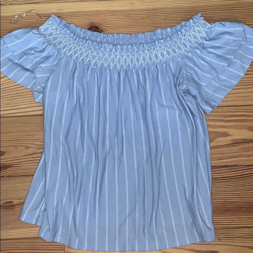 Off the shoulder shirt